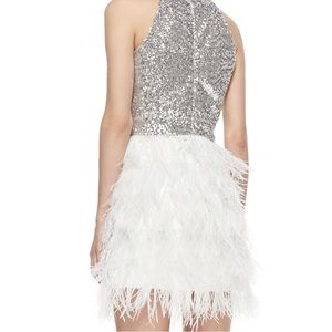 Milly Sophia Feather Dress